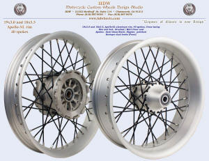 19x3.0 and 18x5.5, Apollo-SL, Brushed with matte clear, Semi Gloss Black, Beringer brake