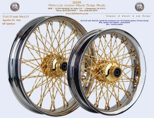 21x3.25 and 18x3.5 Apollo-SL, S-Cross, Tisted, Chrome and Gold plating