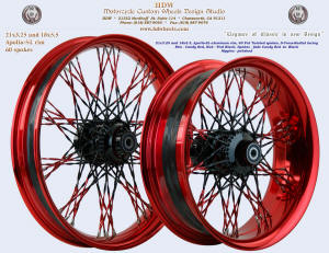 21x3.25, Apollo-SL, Fat Twisted Faded, S-Cross-Radial, Candy Red Vivid Black, 