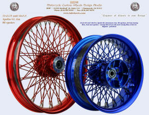 21x3.25 and 16x5.5, Apollo-SL, S-Cross, Candy Red, Candy Blue